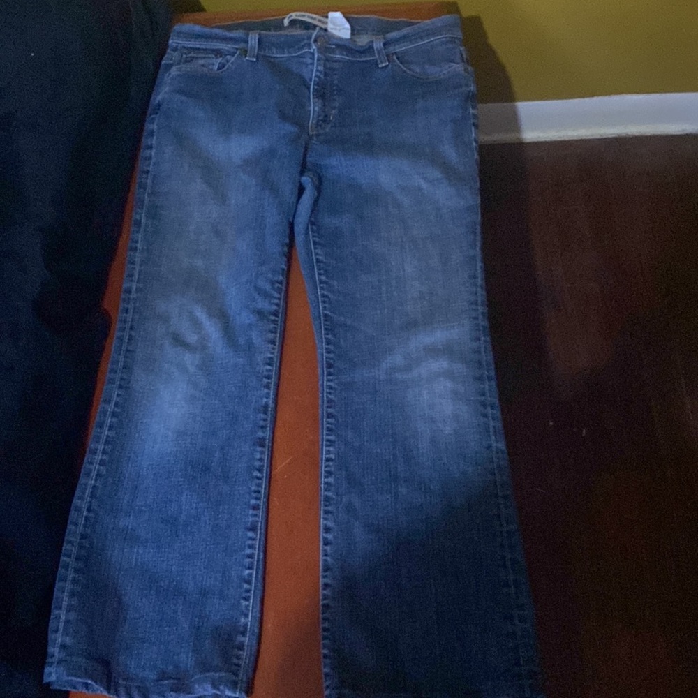 Classic low rise boot cut gap jeans